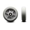 Service Caster SCC-8" Thermoplastic Rubber Flat Tread Wheel Only w/Roller Bearing-600 lbs Cpty SCC-TPRRF820 - alternate 1